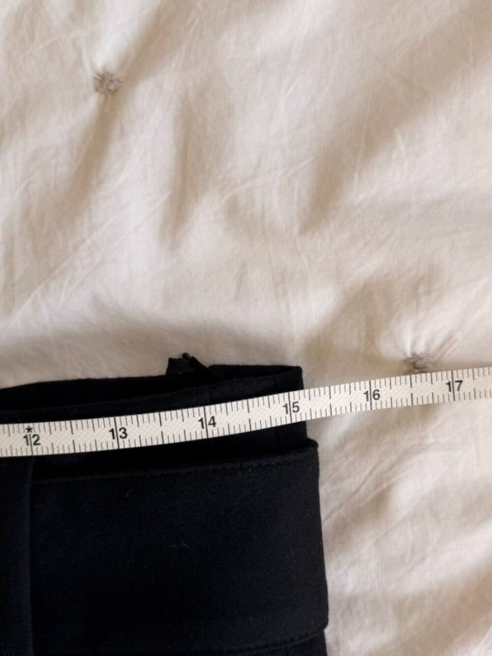 Akris Punto Black Wide Leg Belted Trousers Size 8 - Picture 11 of 13